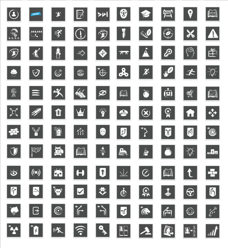 Over 1000 Icons in our new paint style